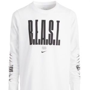 Nike Big Boys Dri-Fit B.E.A.S.T. Long-Sleeve